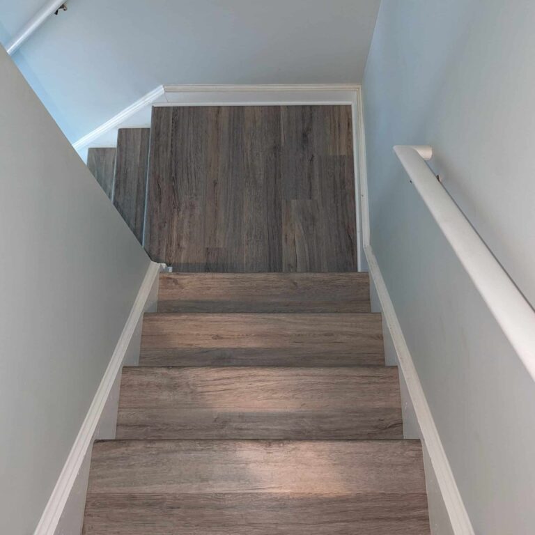 Vinyl Floor On Landing and Stairs2